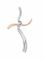 Pendente Comete Donna in Oro Diamante GLB 789